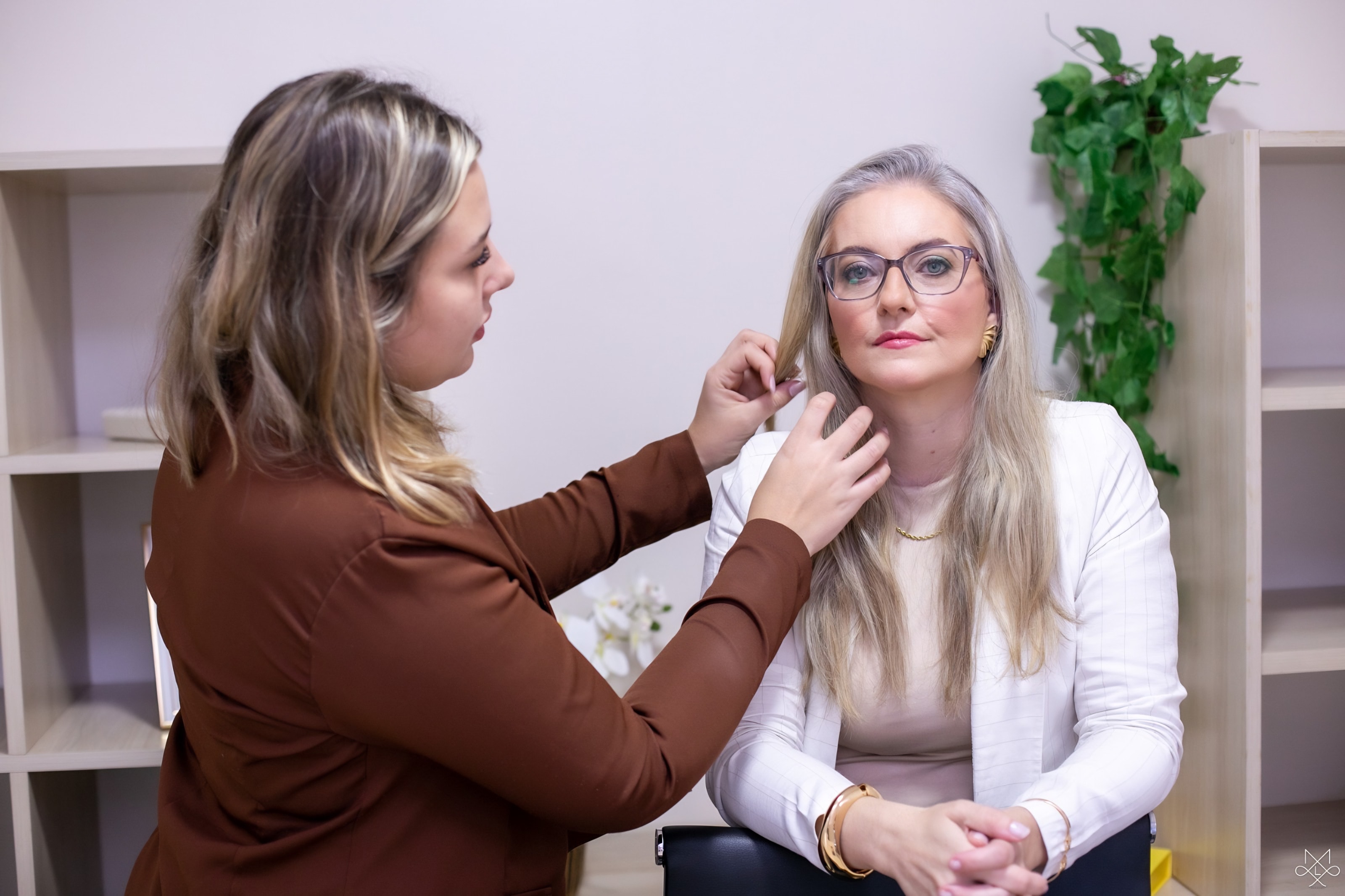 Preparação de cliente antes do ensaio